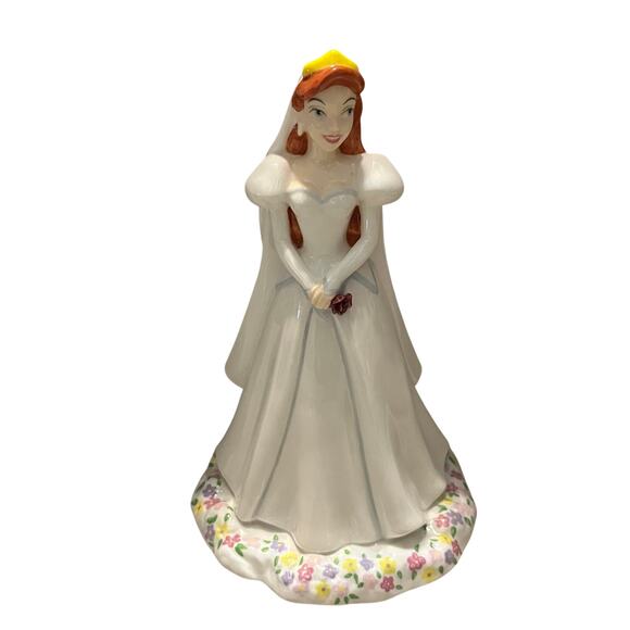 Vintage Royal Doulton Disney Showcase Ariel Wedding Dress Porcelain Figurine